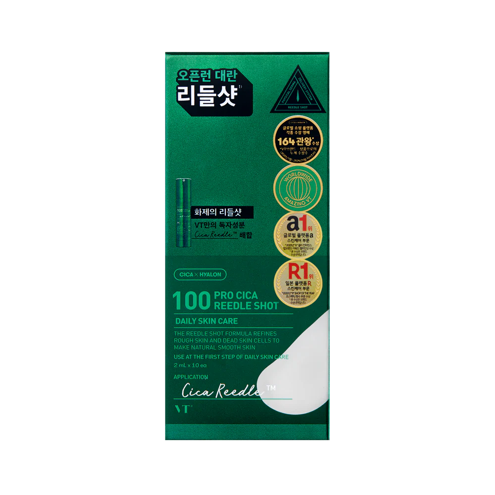 VT Cosmetics - Pro Cica Reedle Shot 100 stick 2ml (10Pcs.)