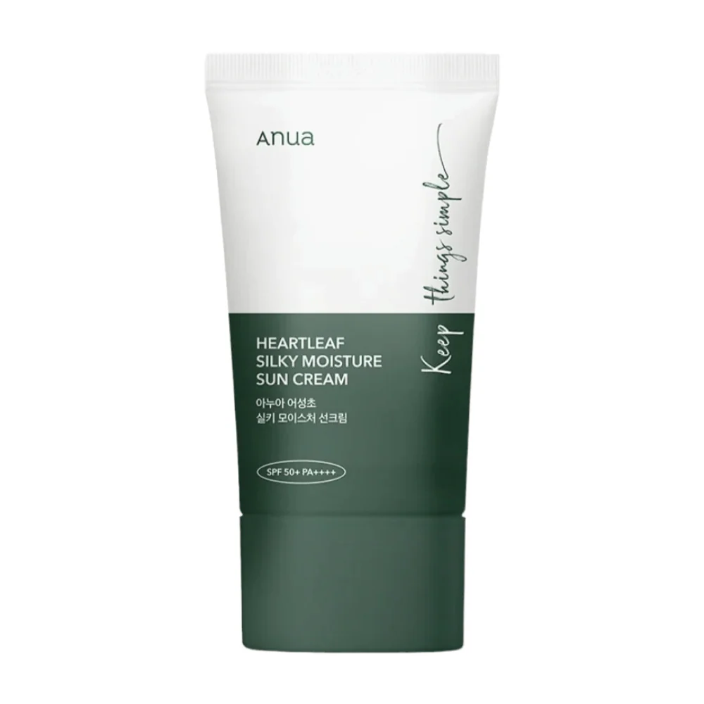 Anua - Heartleaf Silky Moisture Sun Cream SPF 50+ PA++++ 50ml