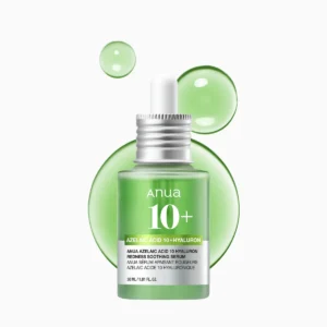 Anua - Сыворотка с Азелаиновой Кислотой 10% и Гиалуроновой Кислотой для Успокоения Покраснений 30 мл