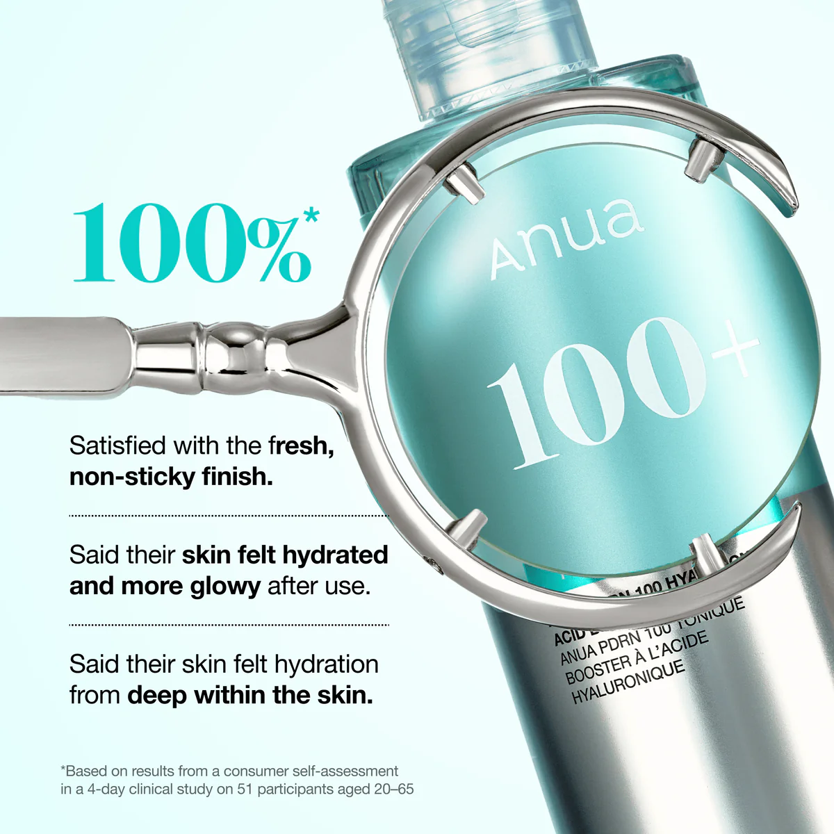 Anua - PDRN 100 Hyaluronic Acid Booster Toner 250 ml - Изoбражение 4