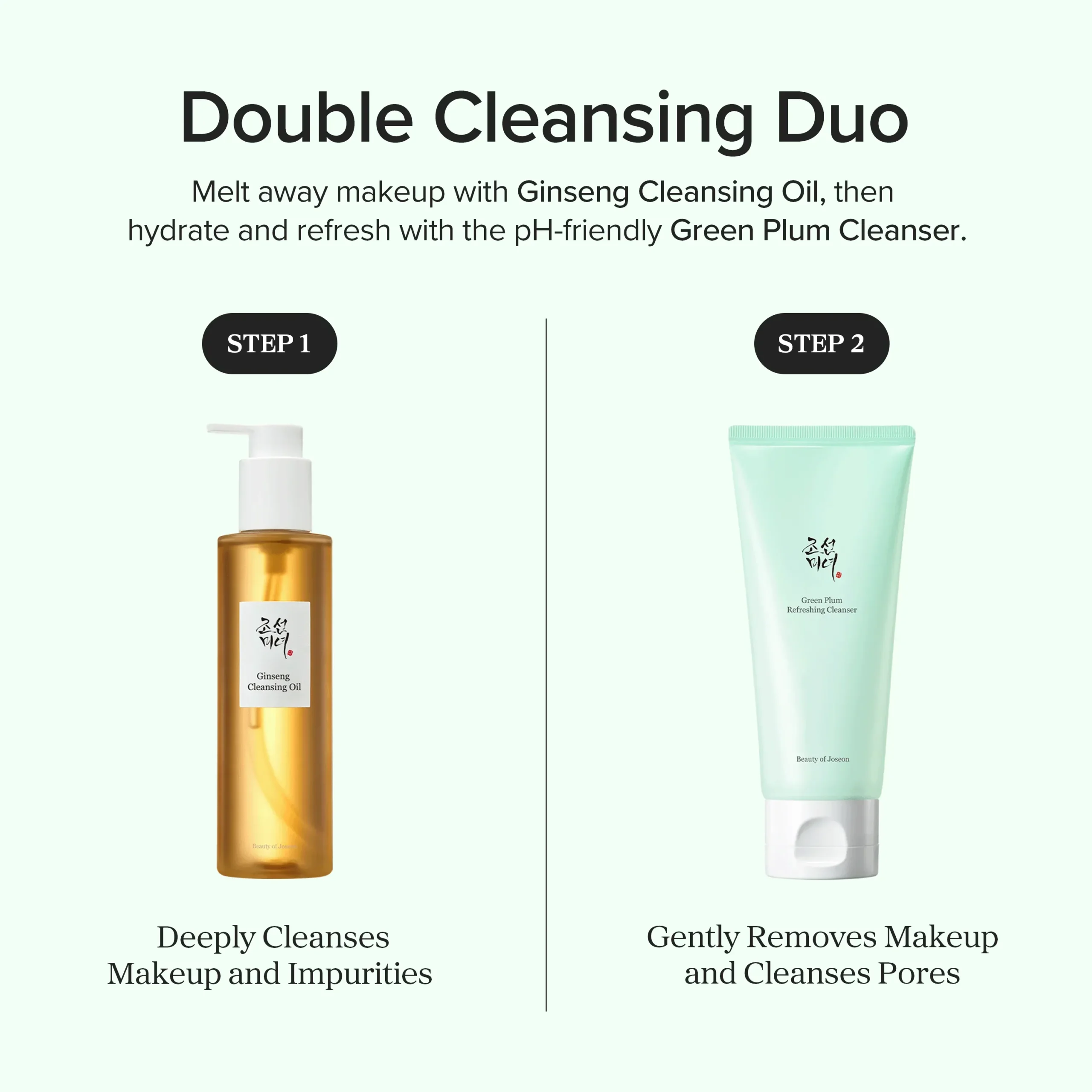 Beauty of Joseon - Green Plum Refreshing Cleanser 100ml - Изoбражение 5