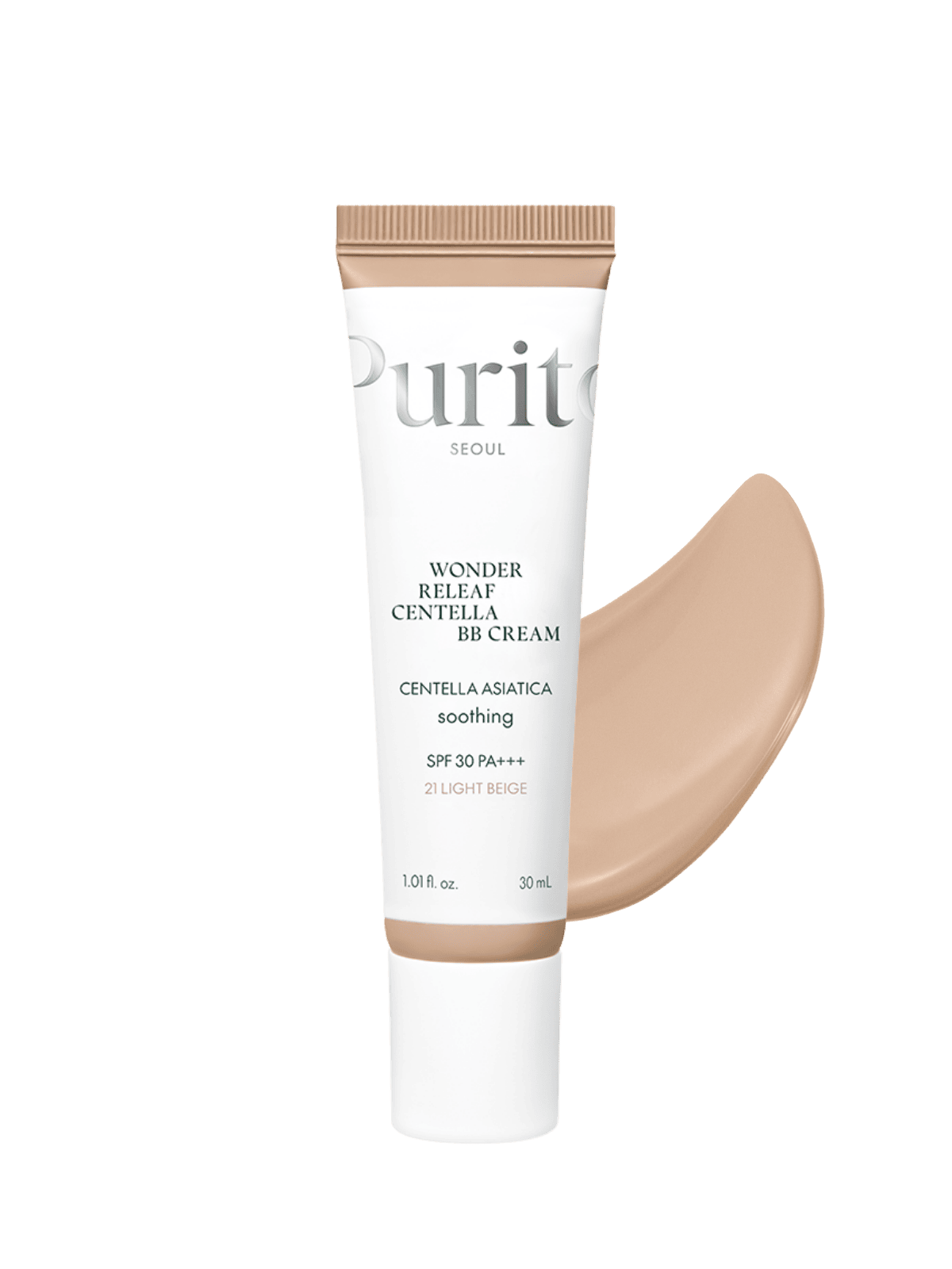 Purito - Wonder Releaf Centella BB Cream (21 light beige)