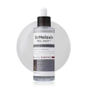 Dr.Melaxin – Peel Shot Exfoliant Black Rice Ampoule, 80ml