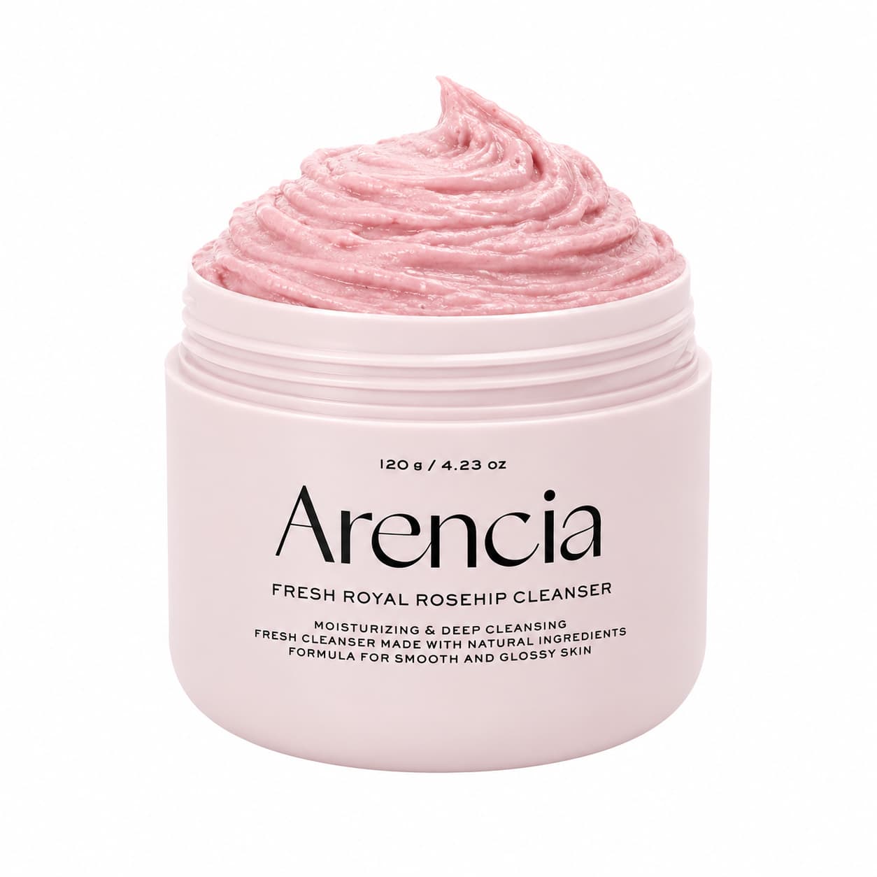 Arencia – Fresh Rosehip Mochi Cleanser, 120g