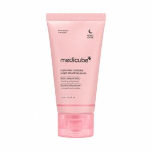 Medicube – PDRN Pink Caffeine Night Wrapping Mask, 75ml