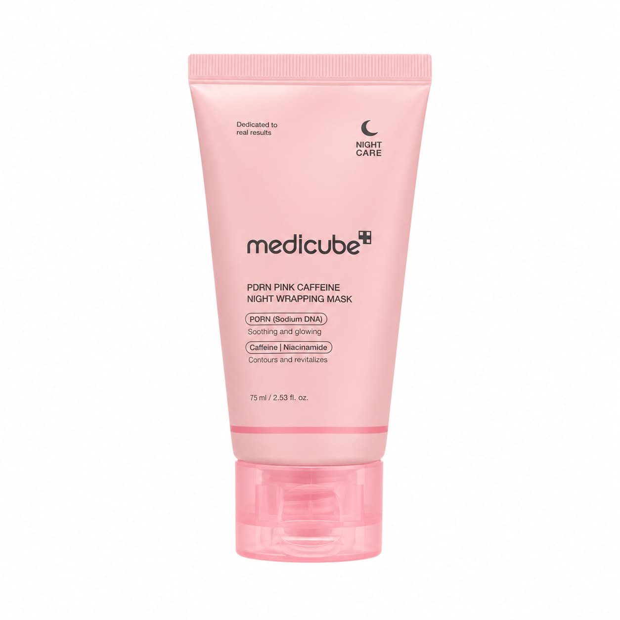 Medicube – PDRN Pink Caffeine Night Wrapping Mask, 75ml