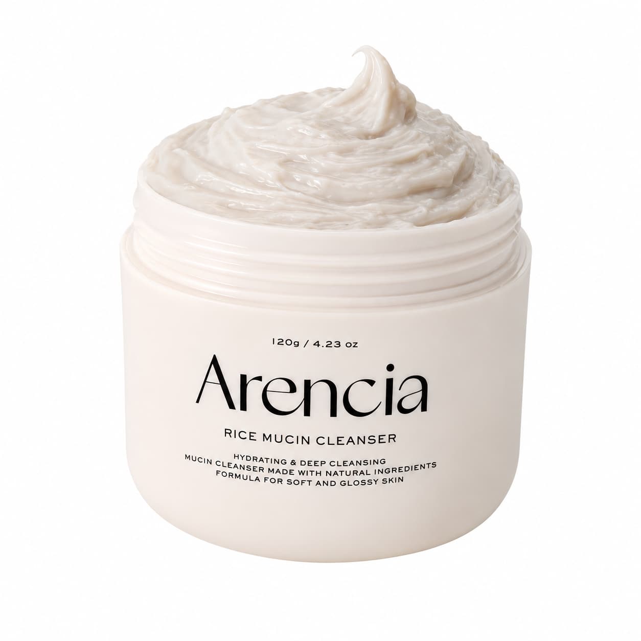 Arencia – Rice Mucin Cleanser, 120g